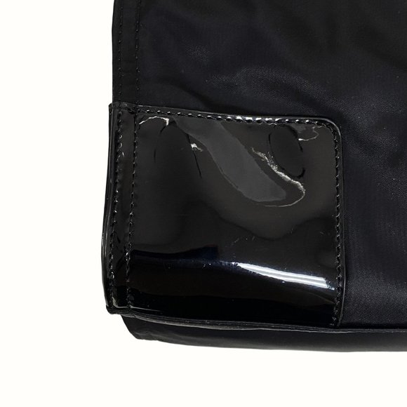 Tory Burch Ella Large Black Nylon Tote - Picture 9 of 11